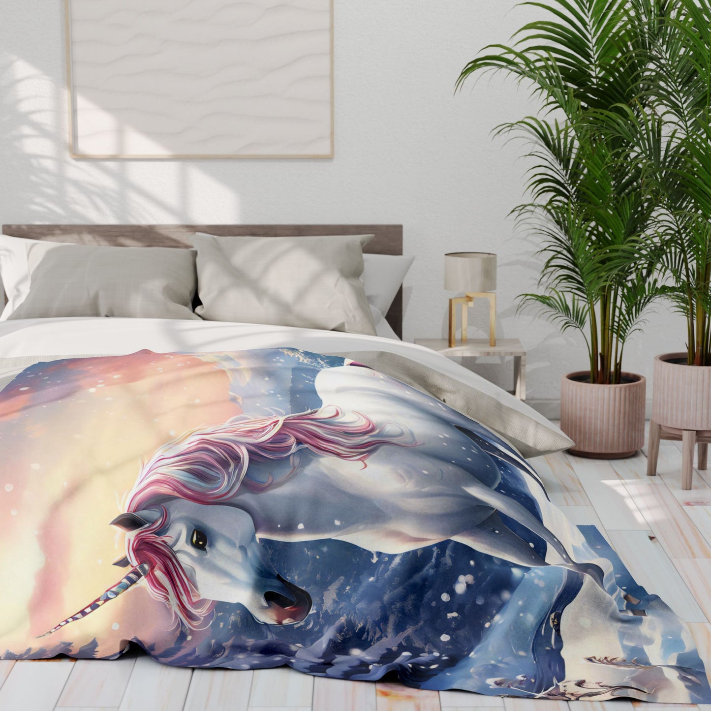 Magical Unicorn Arctic Fleece Blanket