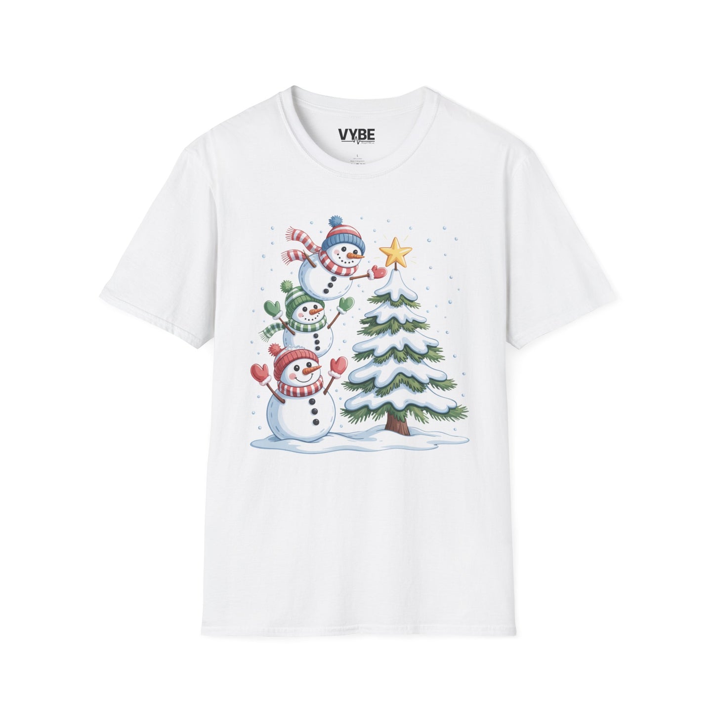Cute Snowman T-Shirt - VYBE