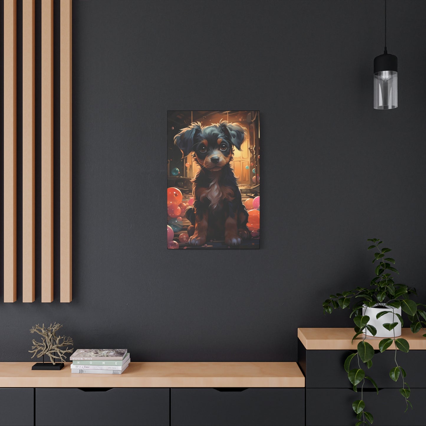 Adorable Puppy Canvas Art for Pet Home Decor - Perfect Dog Lover Gift - VYBE Shop