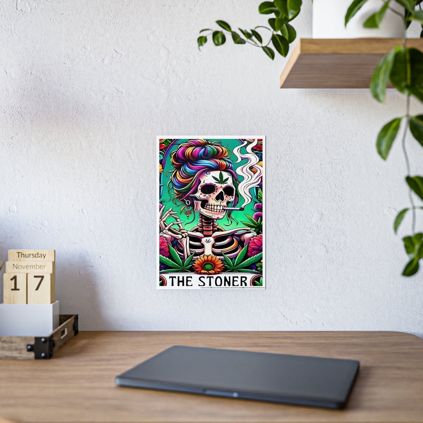 Stoner Tarot Wall Art - The Stoner Wall Poster - VYBE Shop