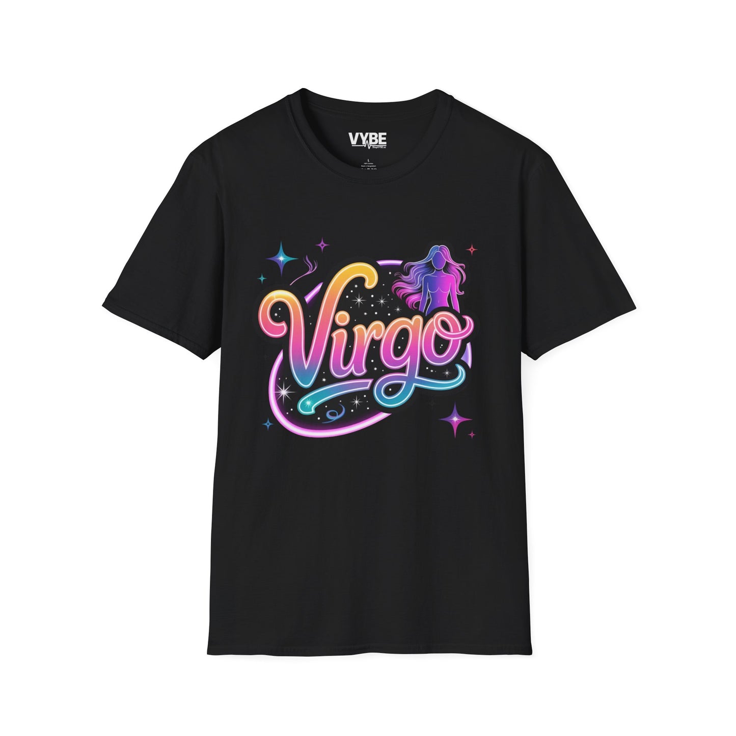 Colorful Virgo Zodiac T-Shirt
