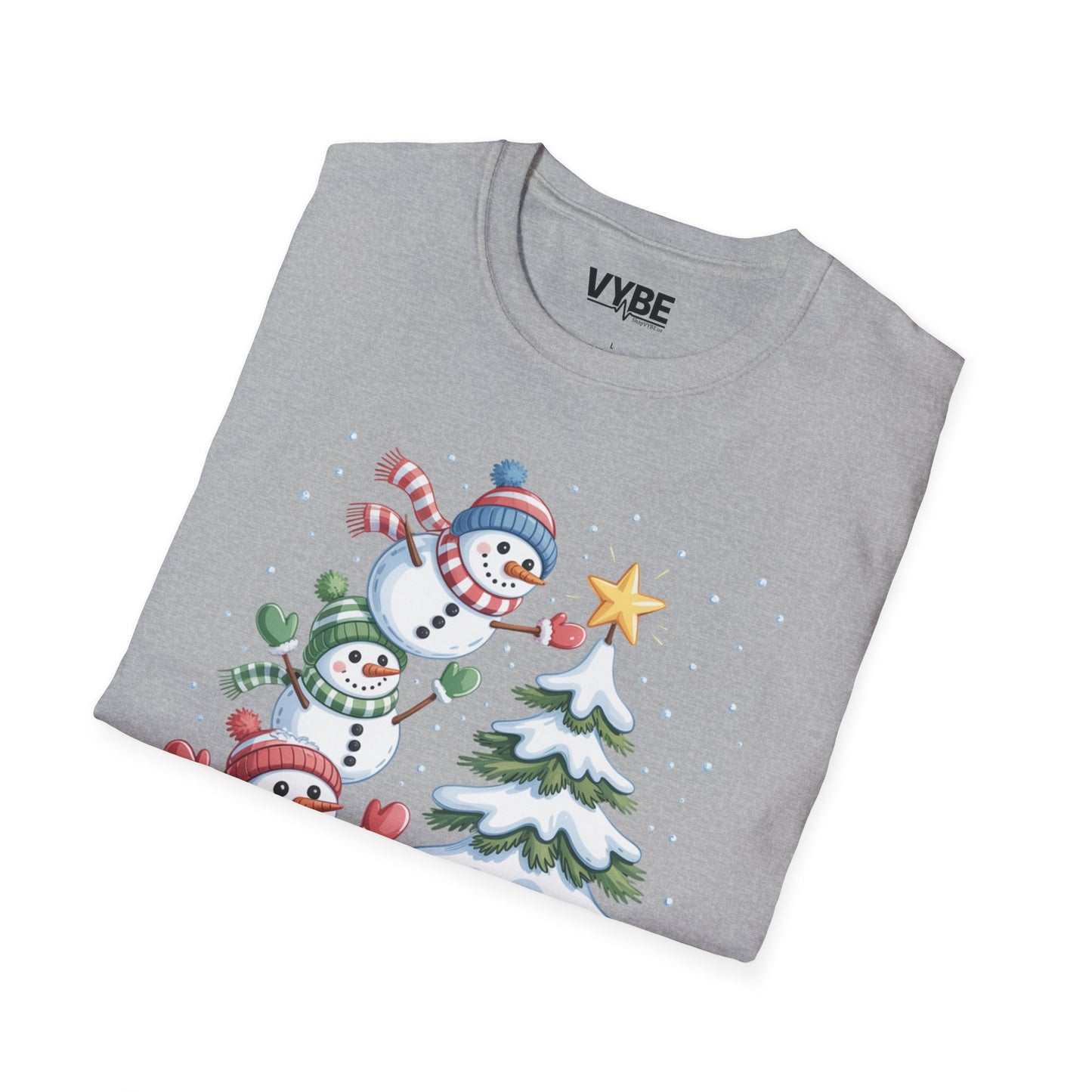 Cute Snowman T-Shirt - VYBE