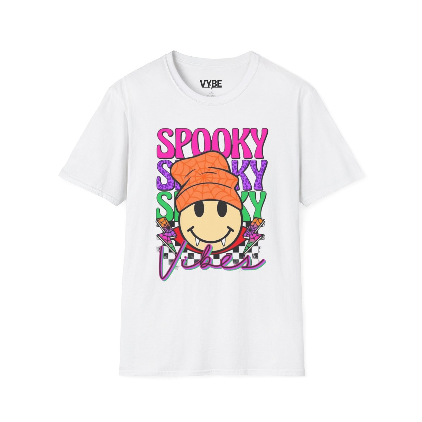 Halloween- Spooky Vibes T-Shirt, Colorful Halloween Shirt, Cute Gift - VYBE Shop