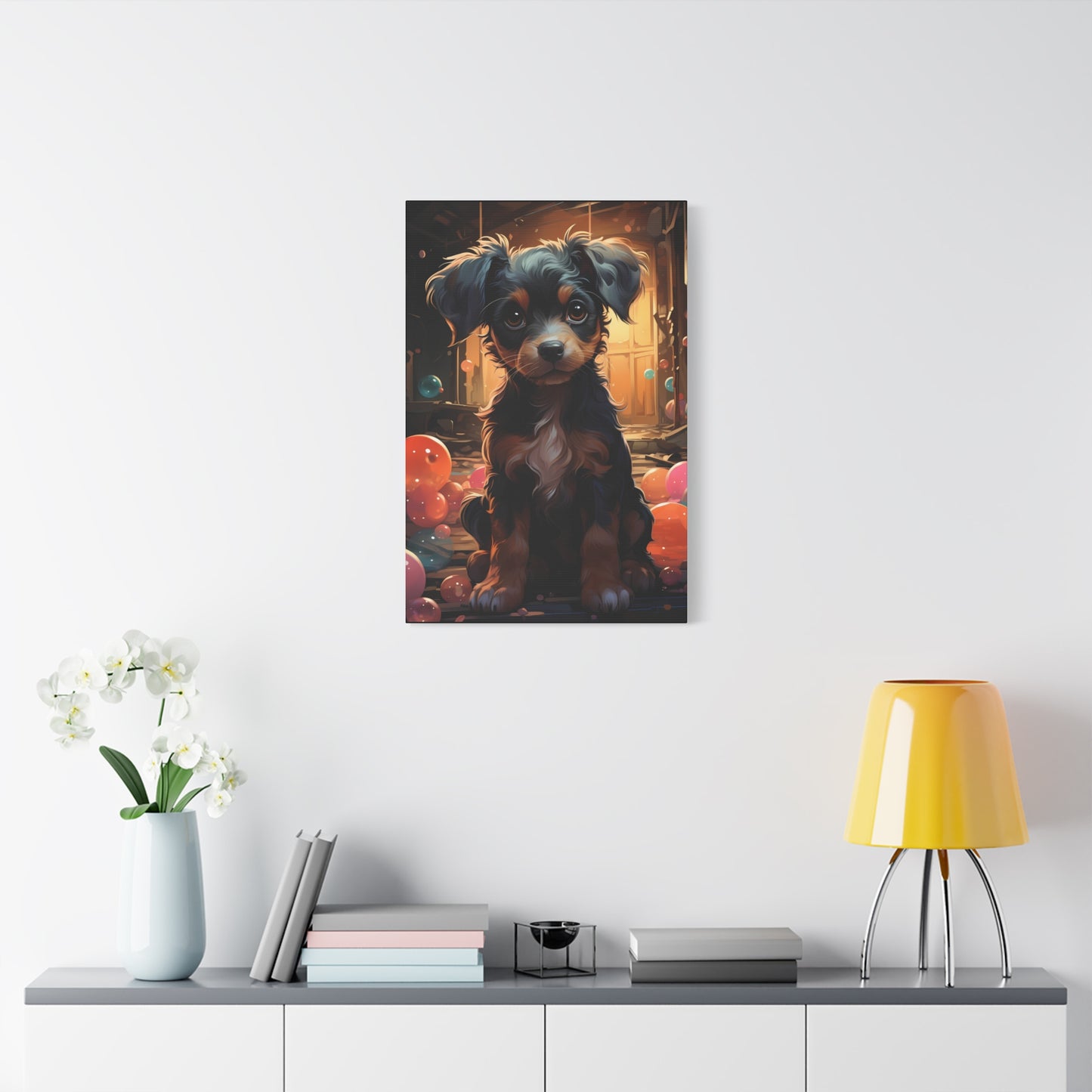 Adorable Puppy Canvas Art for Pet Home Decor - Perfect Dog Lover Gift - VYBE Shop