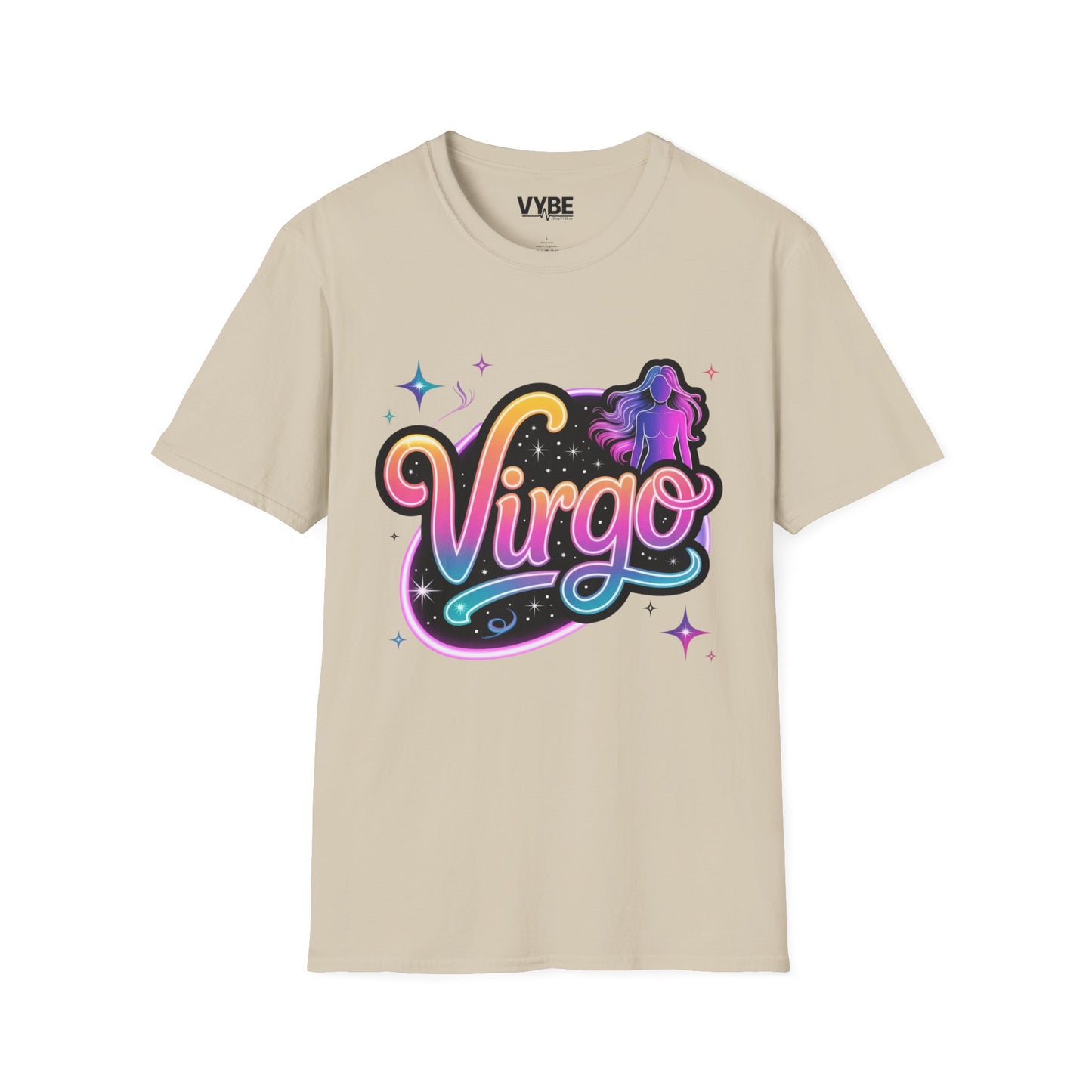 Colorful Virgo Zodiac T-Shirt