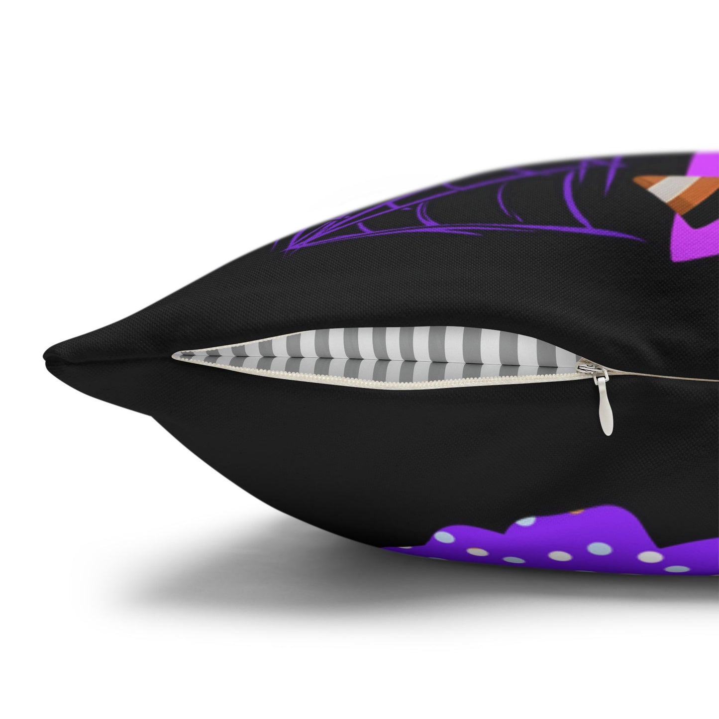 Halloween Pillowcase - Spooky Home Decor Cushion Cover with Ghost and Pumpkin Design - VYBE Shop