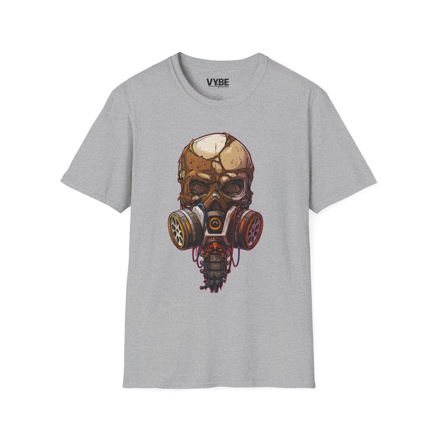 Gas Mask Skull T-Shirt - VYBE