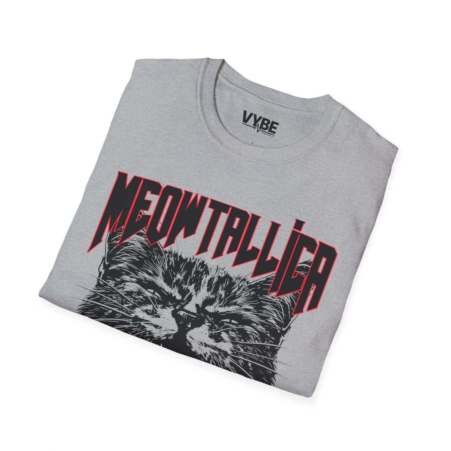 Meowtallica Cat T-Shirt - VYBE