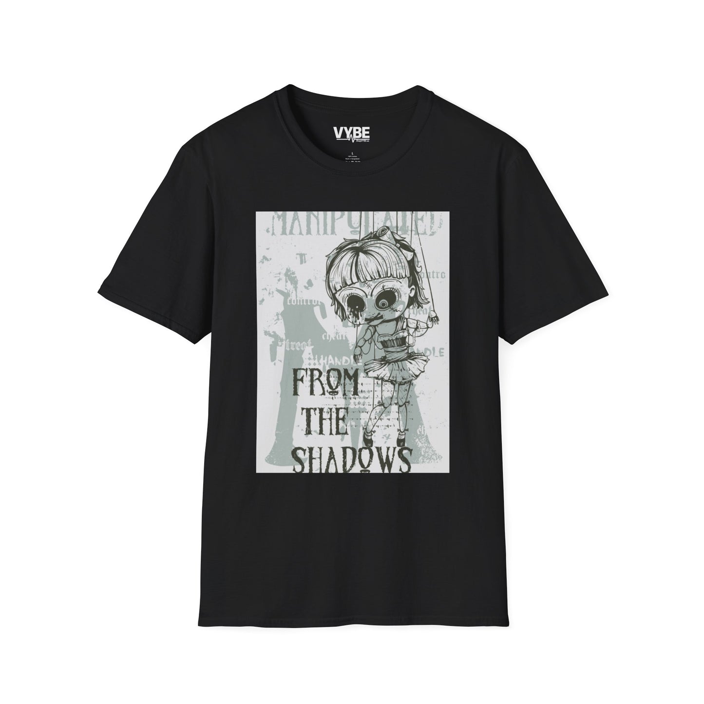 Shadow Manipulated T-Shirt - VYBE