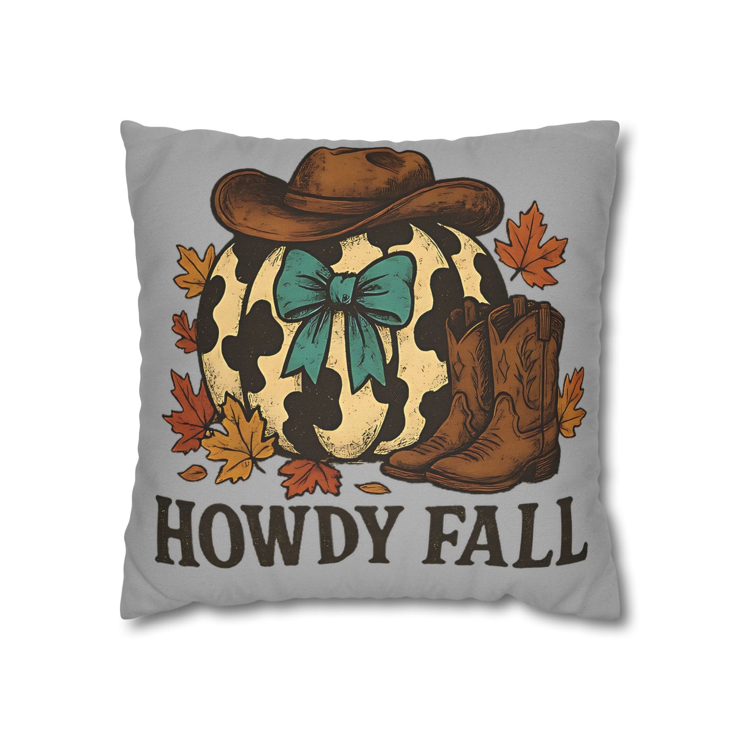 Howdy Fall Decorative Pillowcase - Cozy Autumn Home Decor, Farmhouse Style Decorative Pillow Cover, Perfect Fall Gift - VYBE Shop