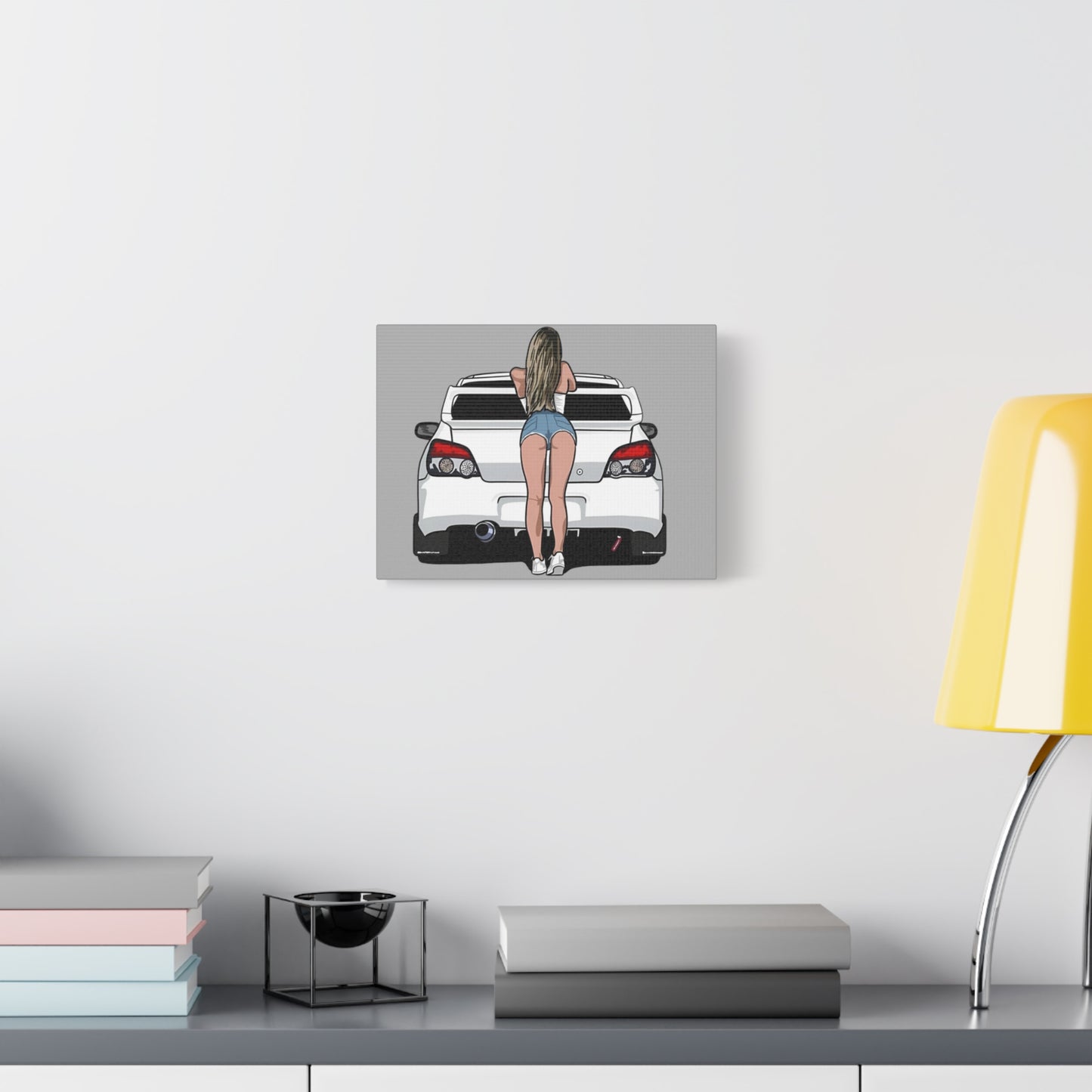 Car Lover's Art Canvas, Automotive Decor, Garage Wall Art, Gift for Car Enthusiasts, Unique Home Decor, Custom Prints - VYBE Shop