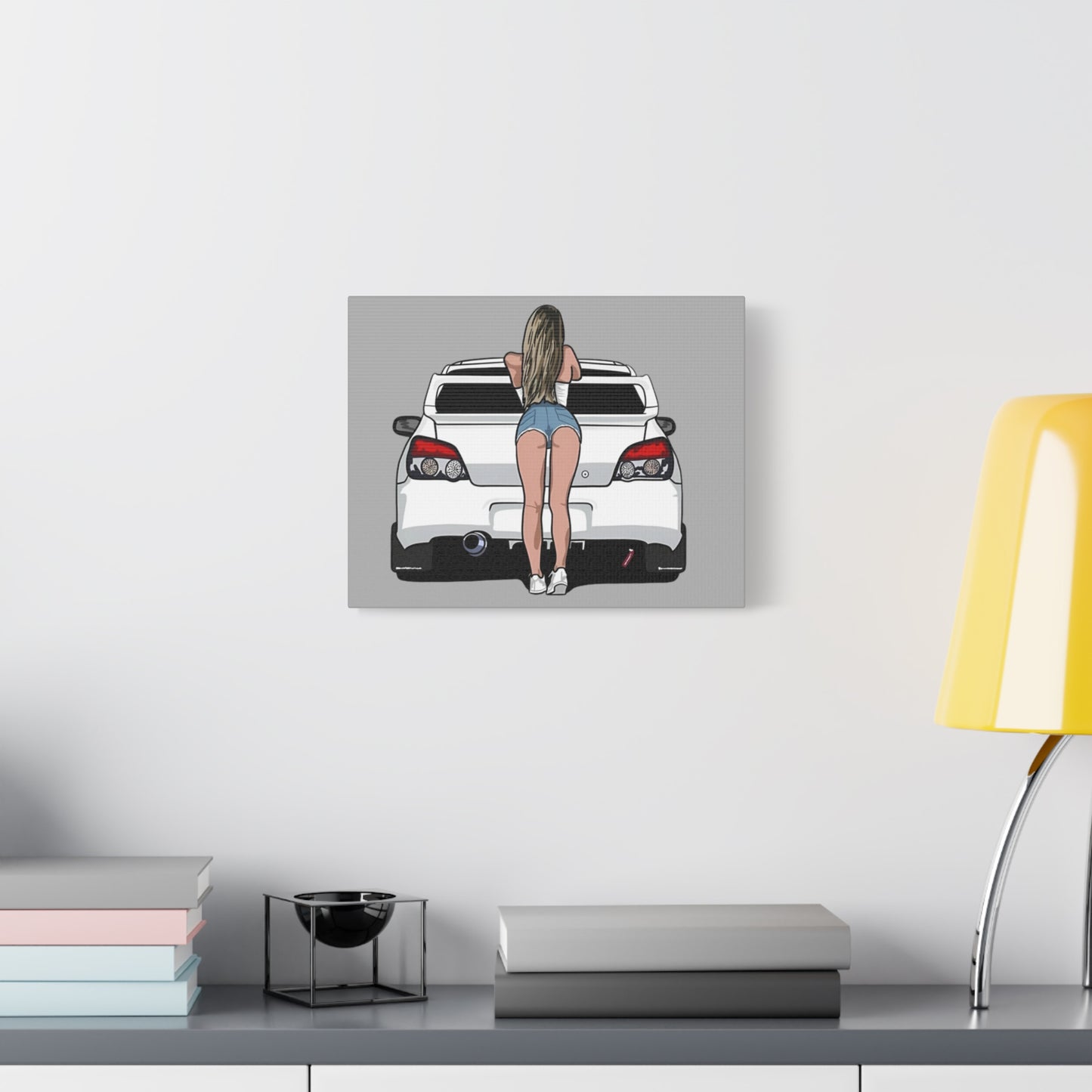 Car Lover's Art Canvas, Automotive Decor, Garage Wall Art, Gift for Car Enthusiasts, Unique Home Decor, Custom Prints - VYBE Shop