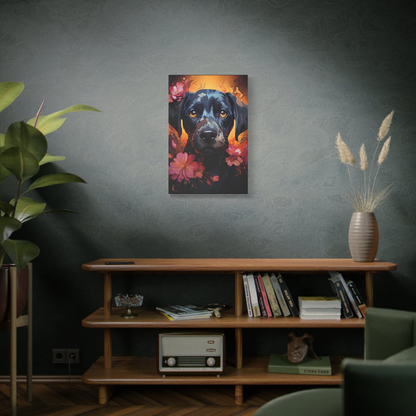 Canvas Beauceron Dog Art Print, Wall Art, Gift For Dog Lover - VYBE Shop