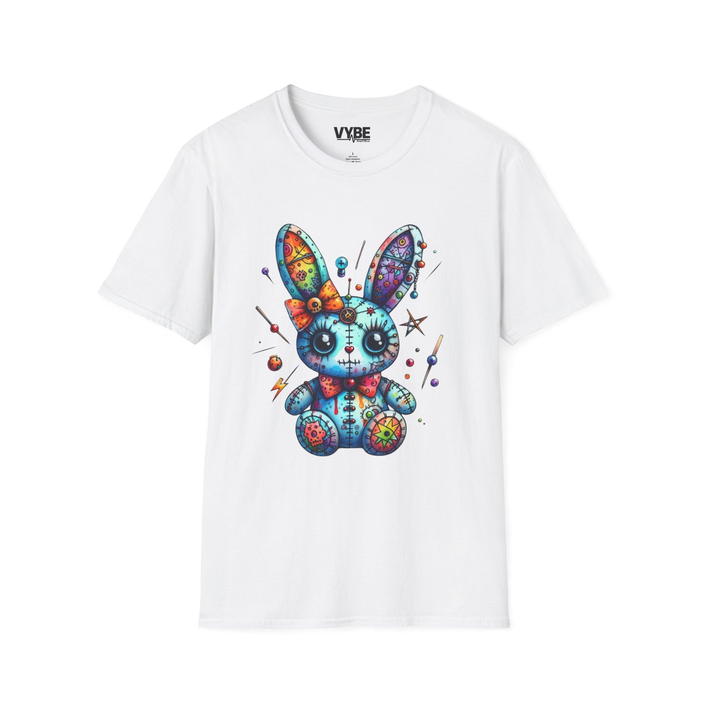 Colorful VOODOO Bunny T-Shirt - VYBE Shop