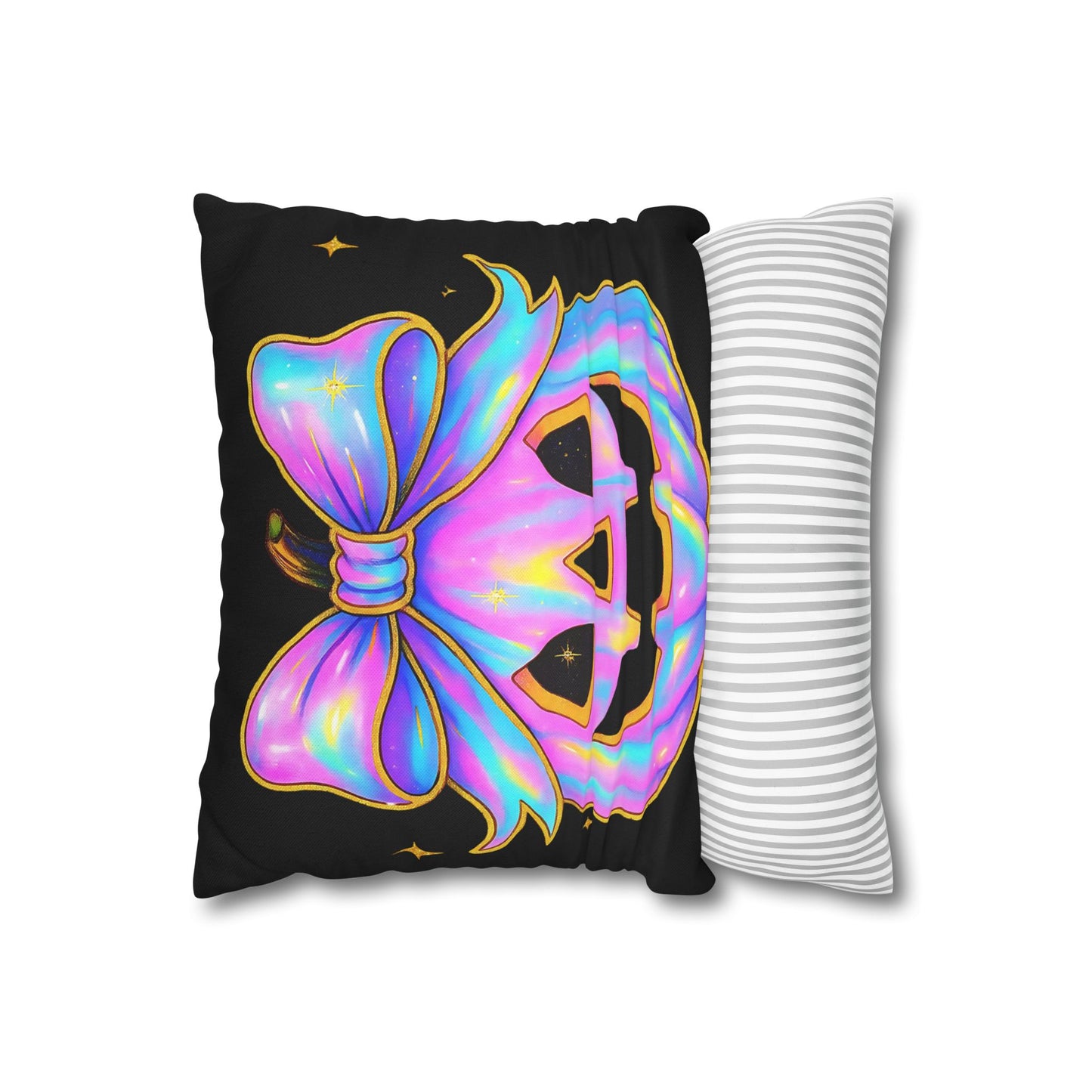 Halloween Pumpkin Pillowcase - Cozy Fall Decor and Spooky Throw Pillow for Autumn Gifts and Festival Decoration - VYBE Shop