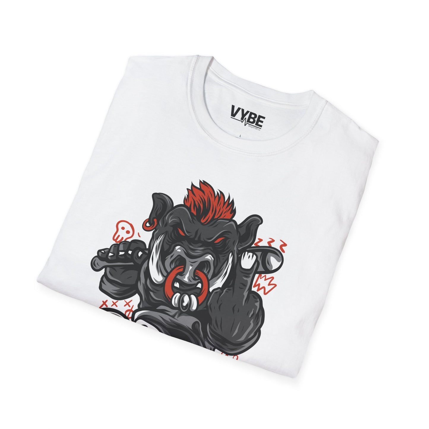 Streetwear Bull T-Shirt - VYBE