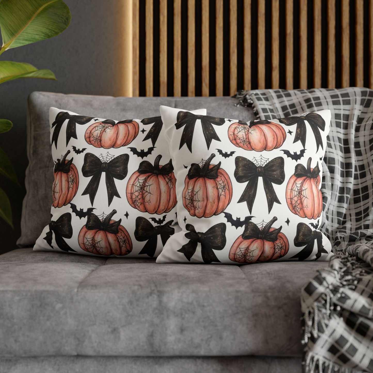 Halloween Pumpkin Pillowcase - Cozy Autumn Decor for Spooky Season Celebrations - VYBE Shop