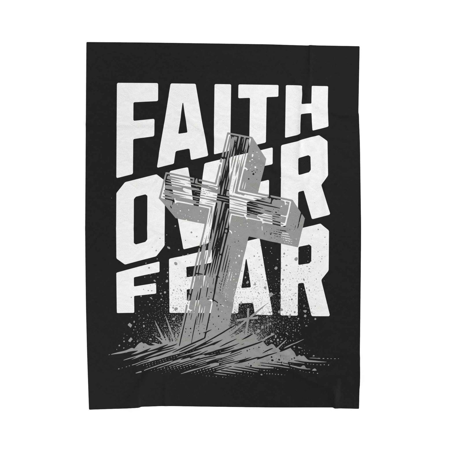 Faith Over Fear Blanket