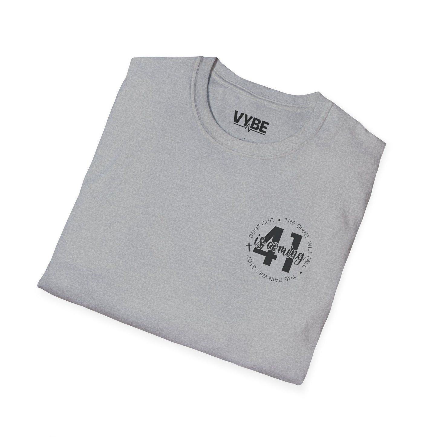 Religious- 41 T-Shirt with Faith Design | Perfect for Believers, Gifts, Church Events, Casual Wear, Spirituality - VYBE Shop