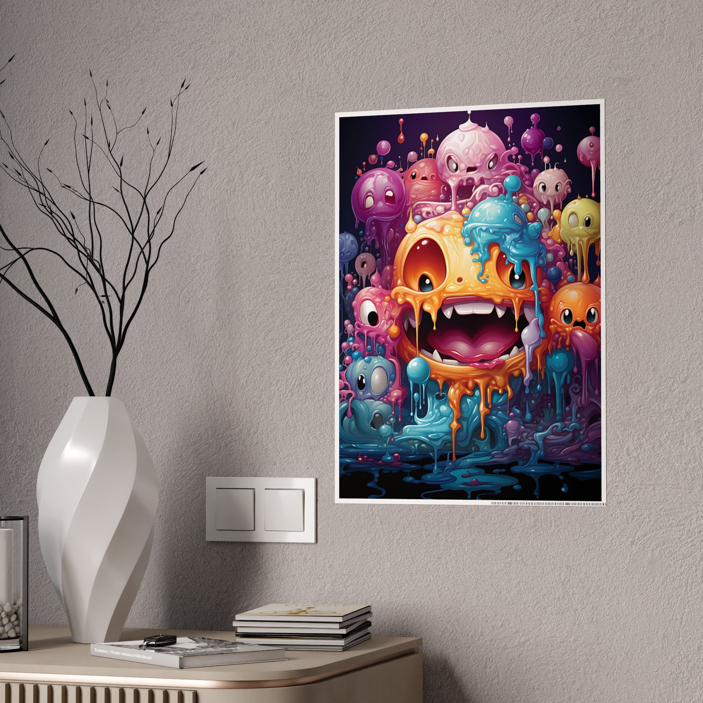 Vibrant Creatures Poster for Kids’ Room Decoration - VYBE Shop