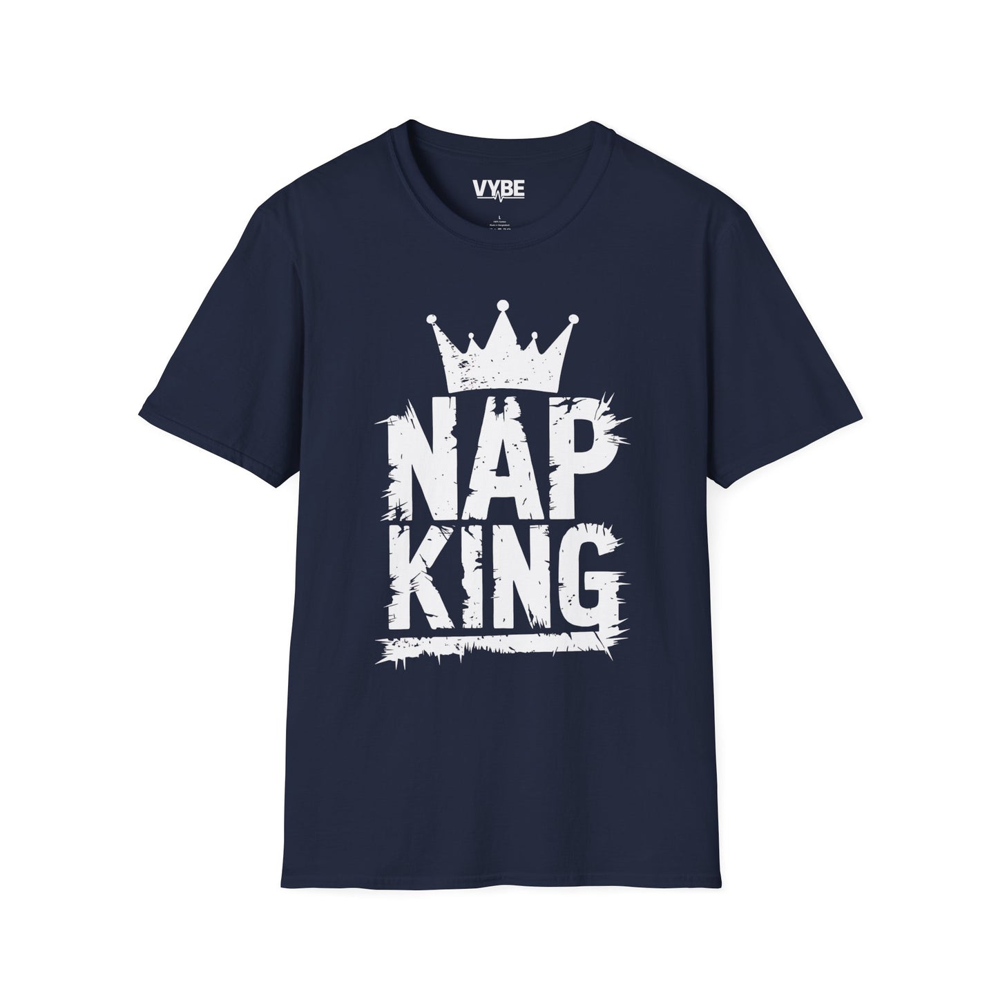 Funny Nap King T-Shirt - VYBE Shop