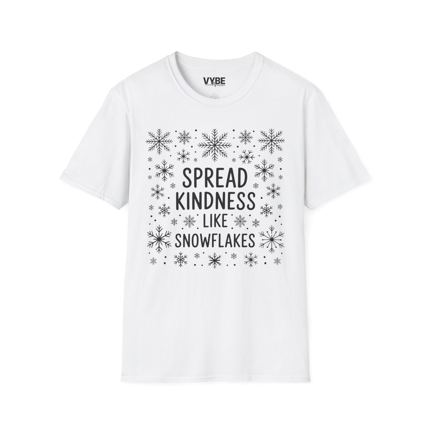 Spread Kindness Snowflake T-Shirt - VYBE