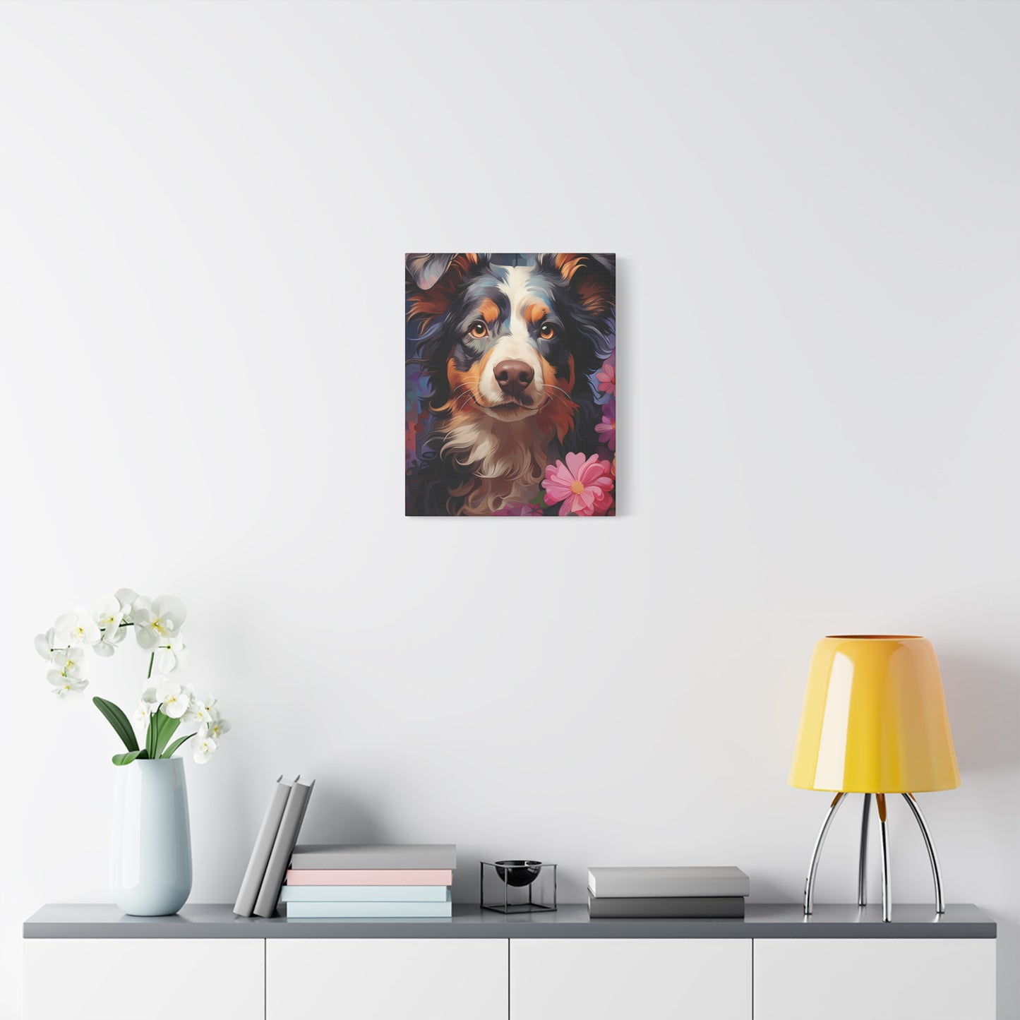 Border Collie Canvas Print - Framed Wall Art for Dog Lovers - VYBE Shop