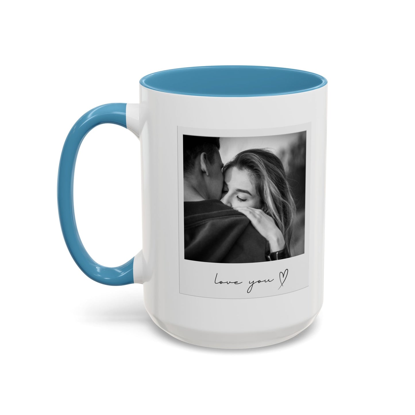 Love You Coffee Mug – Customized Romantic Gift for Couples, Engagement Present, Valentine's Day - VYBE Shop
