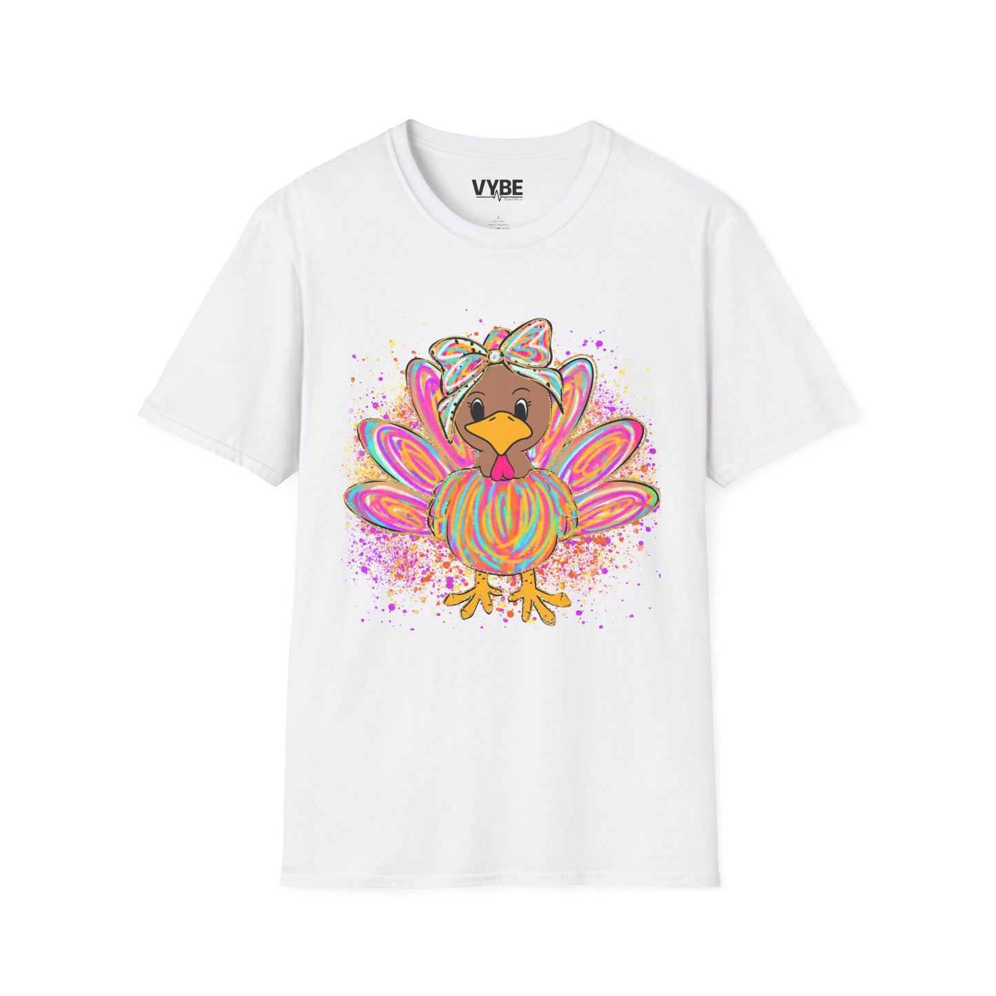 Colorful Turkey T-Shirt - VYBE