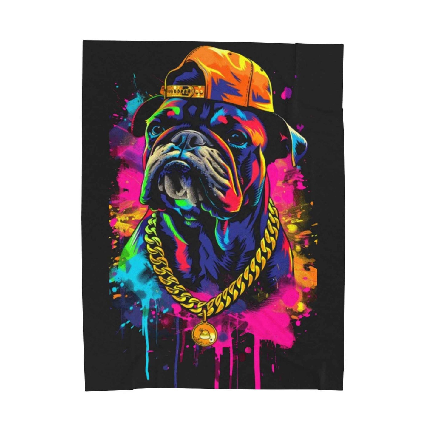 Colorful Dog Plush Blanket