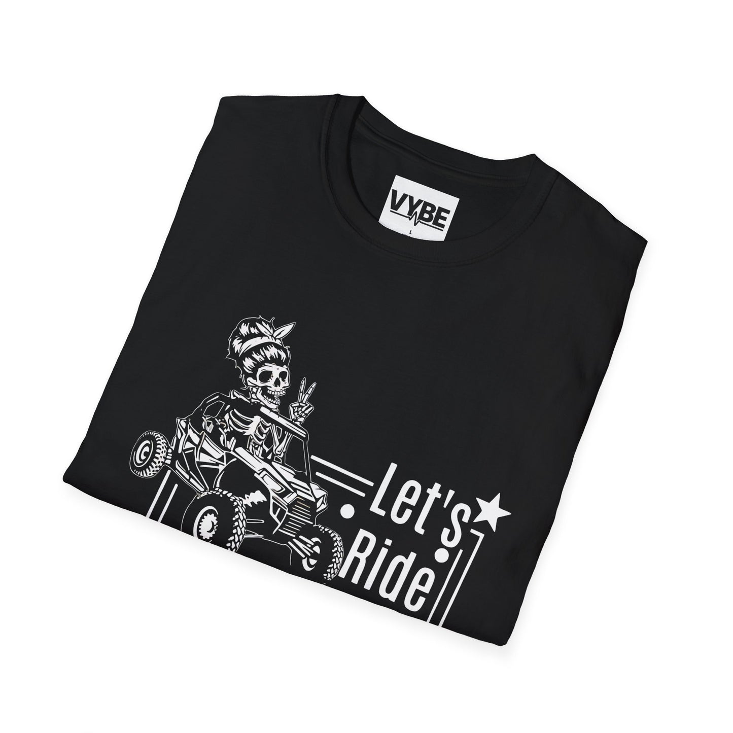 Funny- Let's Ride Fun Unisex T-Shirt, Biker Tee, Casual Outfit, Gift for Riders - VYBE Shop