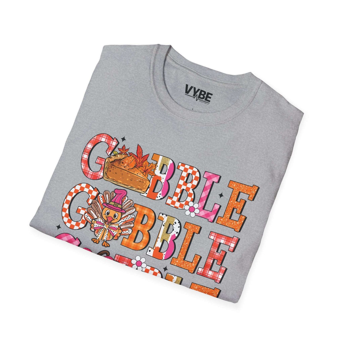 Thanksgiving Gobble Gobble T-Shirt - VYBE