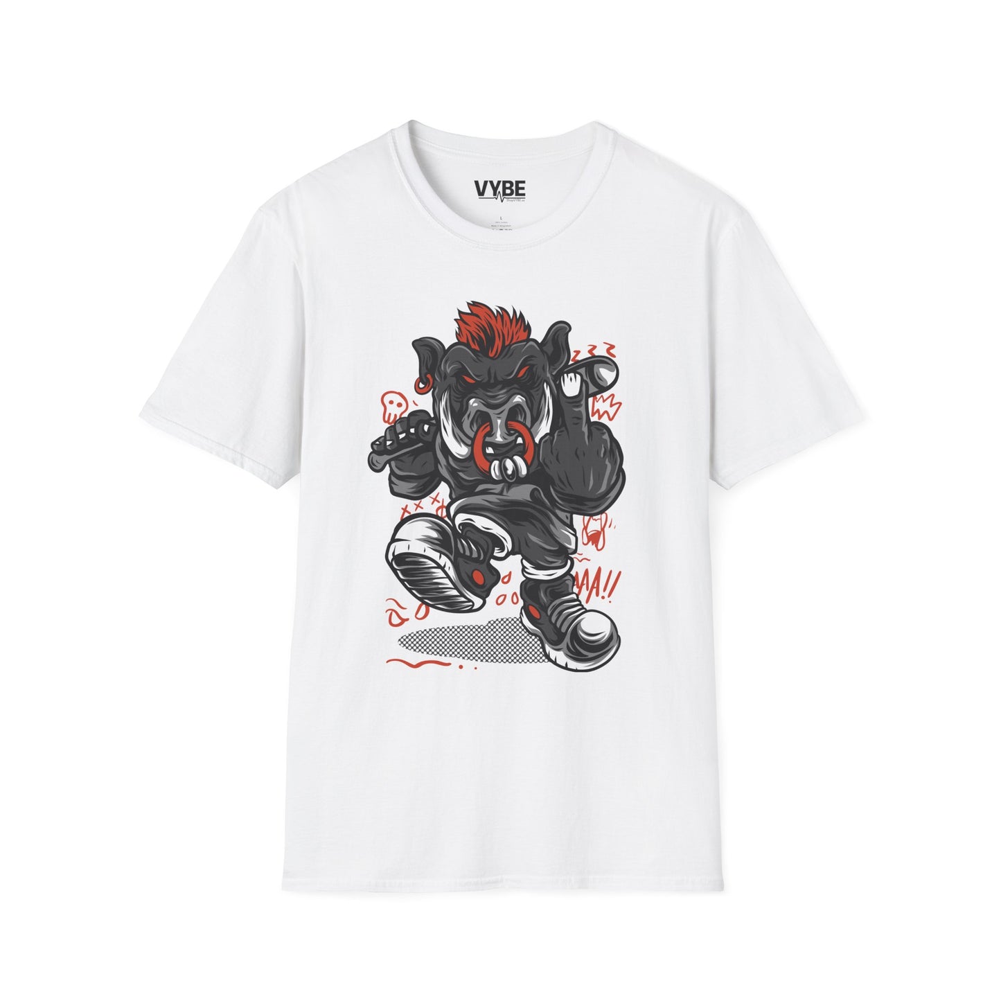 Streetwear Bull T-Shirt - VYBE