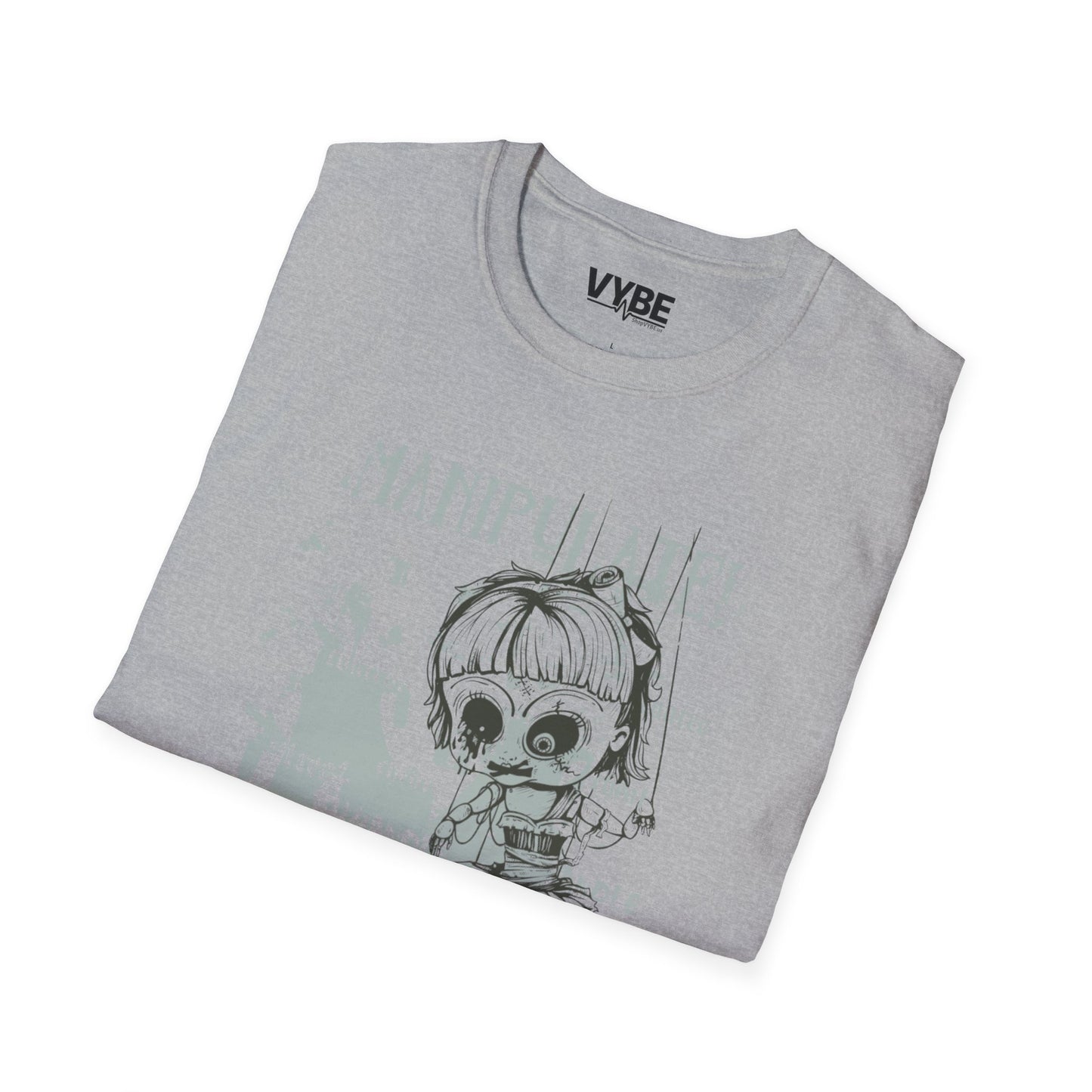 Shadow Manipulated T-Shirt - VYBE