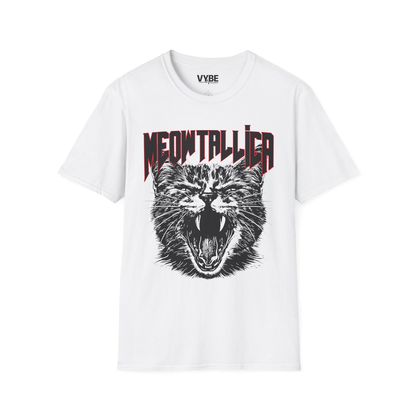 Meowtallica Cat T-Shirt - VYBE