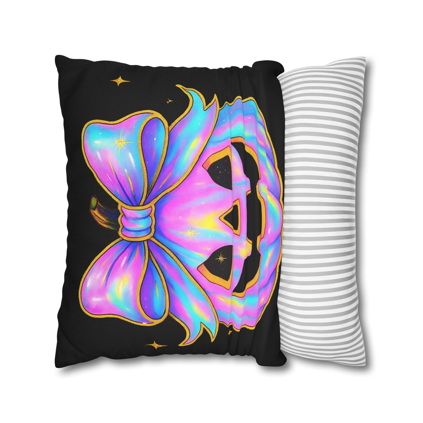 Halloween Pumpkin Pillowcase - Cozy Fall Decor and Spooky Throw Pillow for Autumn Gifts and Festival Decoration - VYBE Shop