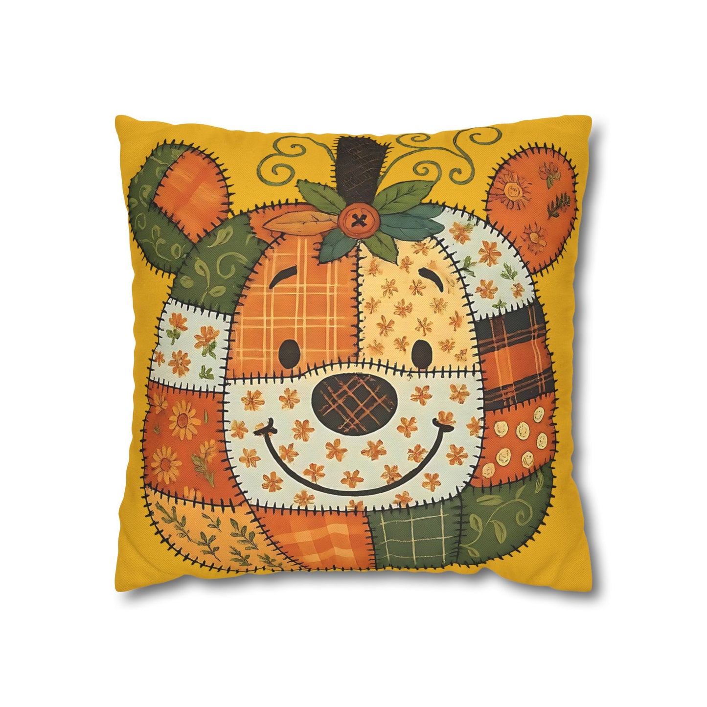 Cozy Pumpkin Patch Pillowcase for Fall Decor and Home Accents, Perfect Gift for Pumpkin Lovers - VYBE Shop
