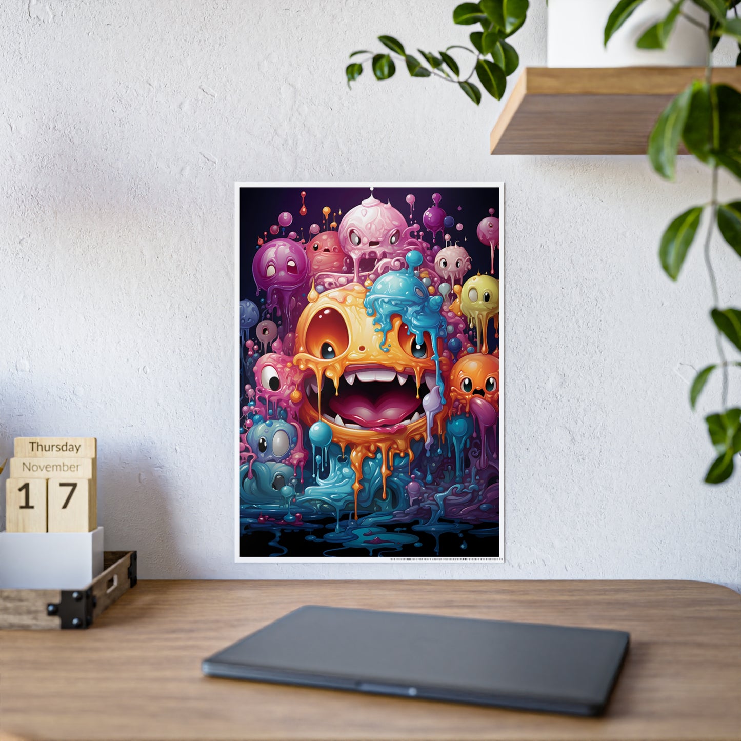 Vibrant Creatures Poster for Kids’ Room Decoration - VYBE Shop