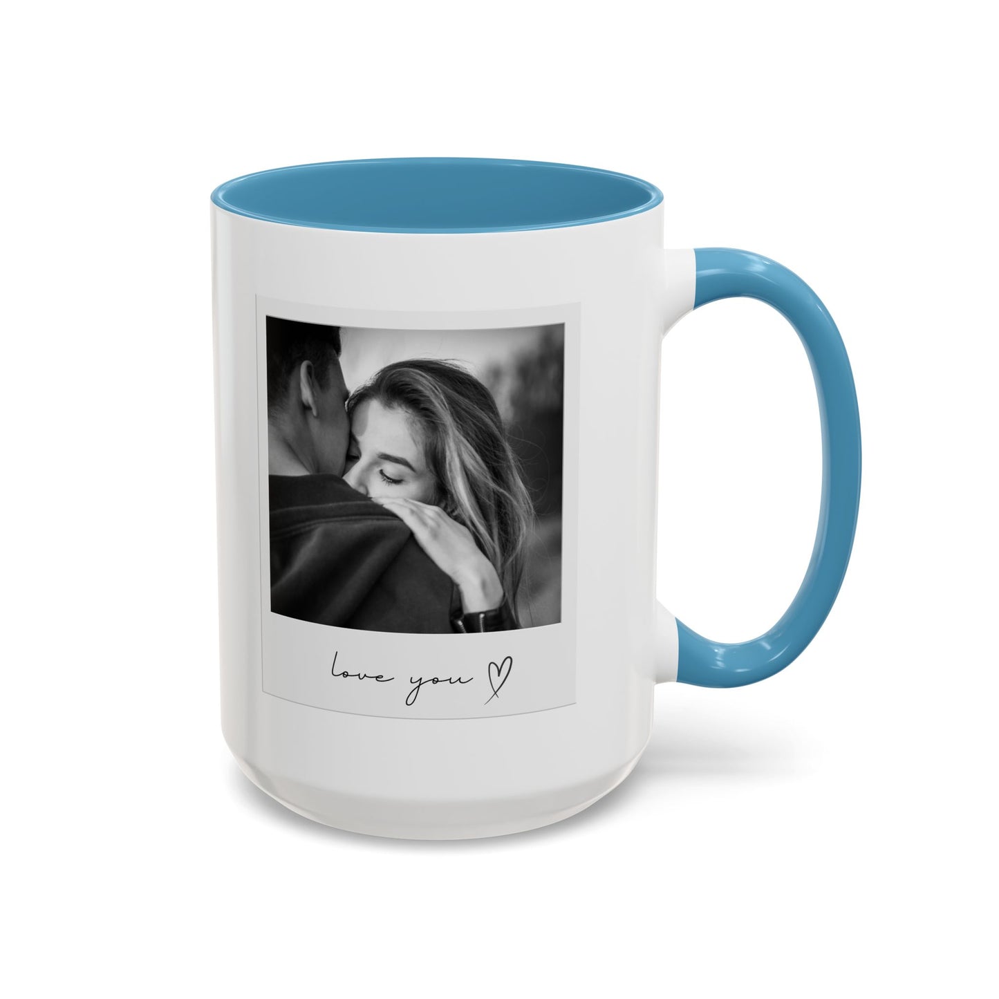 Love You Coffee Mug – Customized Romantic Gift for Couples, Engagement Present, Valentine's Day - VYBE Shop