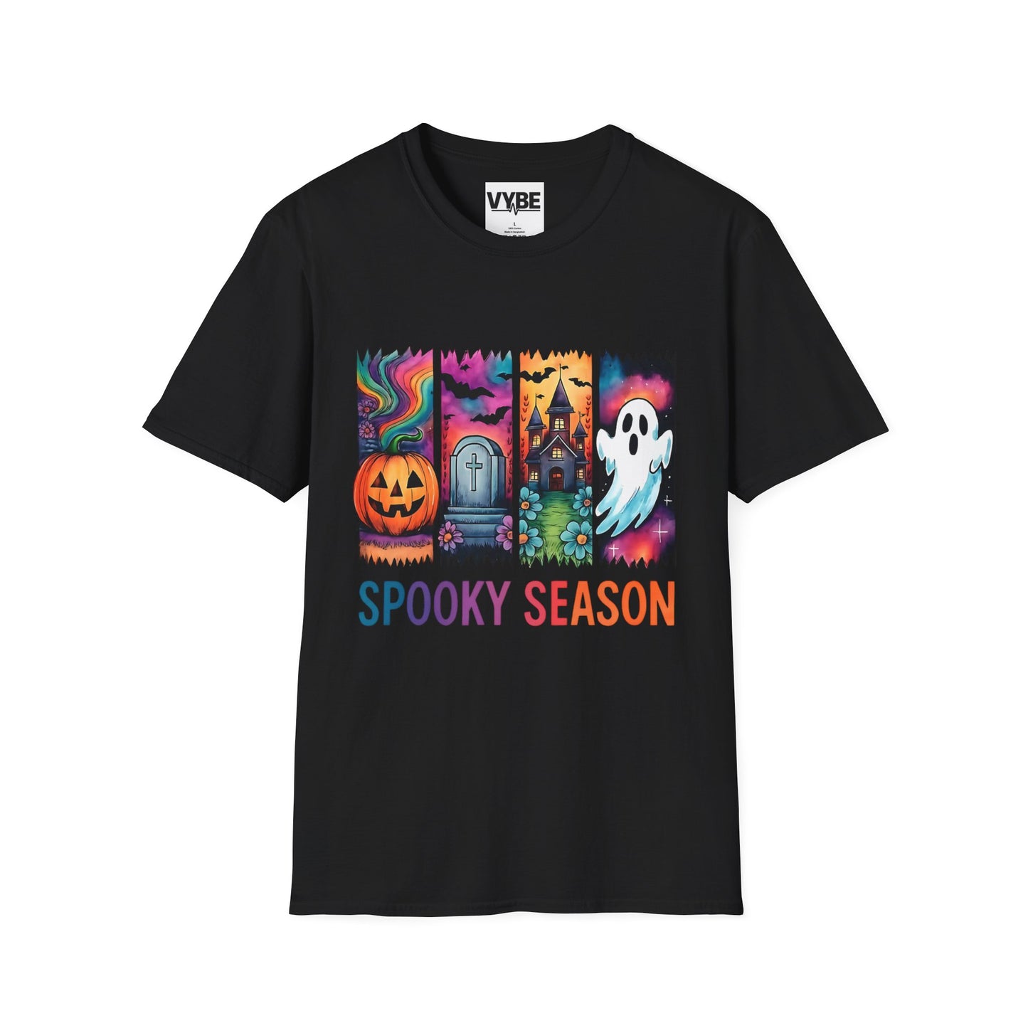 Halloween- Spooky Season T-Shirt - Fall Festivities, Costume Parties, Ghost Lovers, Pumpkin Fans - VYBE Shop