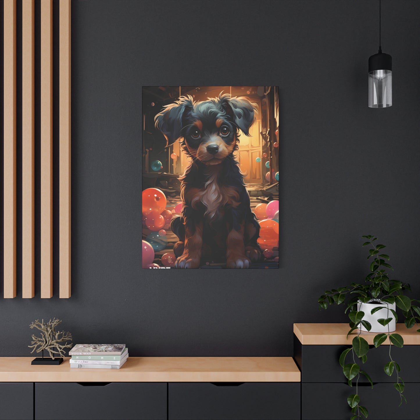 Adorable Puppy Canvas Art for Pet Home Decor - Perfect Dog Lover Gift - VYBE Shop