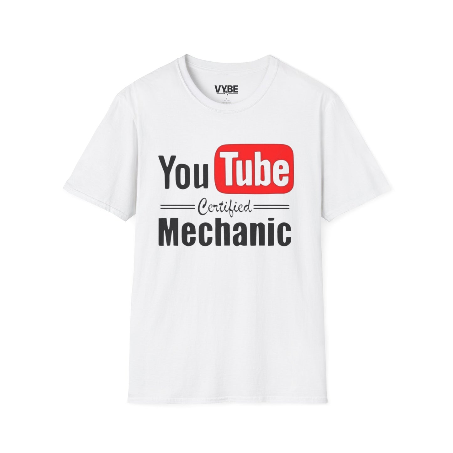 Funny- YouTube Certified Mechanic T-Shirt - VYBE Shop
