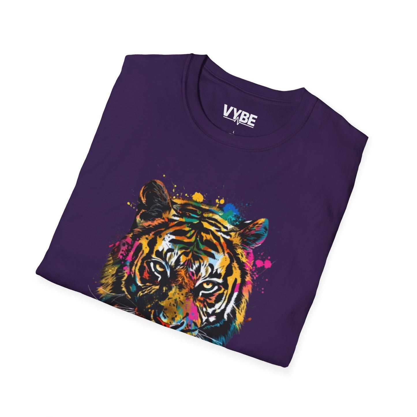 Vibrant- Tiger Graphic Tee - VYBE Shop
