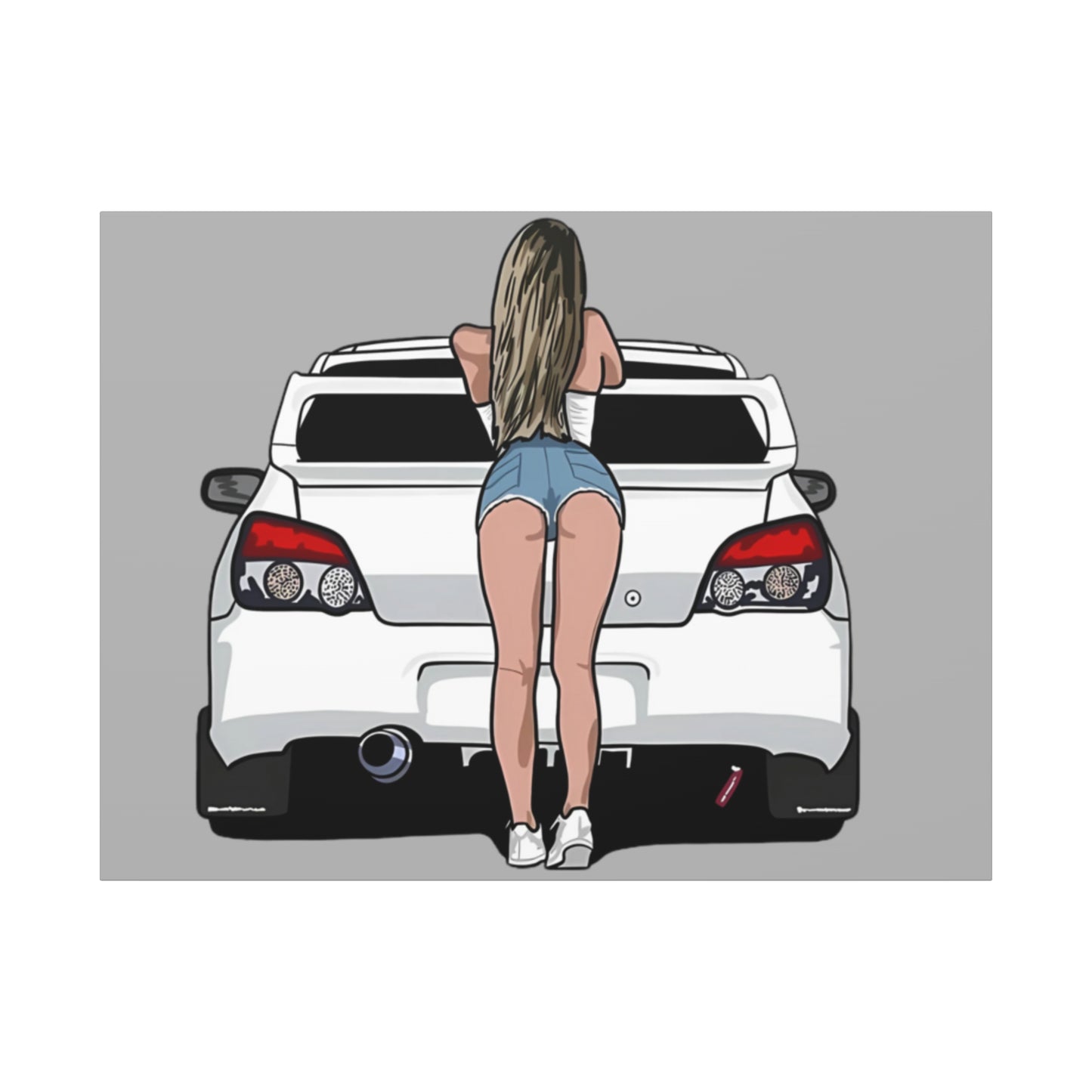 Car Lover's Art Canvas, Automotive Decor, Garage Wall Art, Gift for Car Enthusiasts, Unique Home Decor, Custom Prints - VYBE Shop