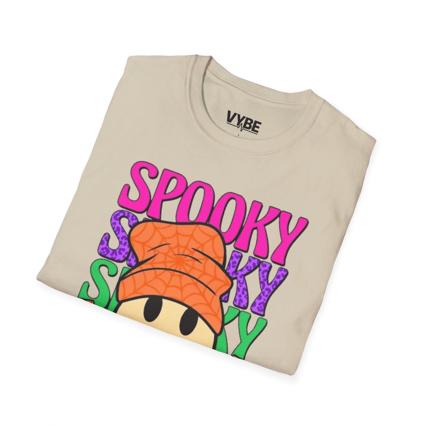 Halloween- Spooky Vibes T-Shirt, Colorful Halloween Shirt, Cute Gift - VYBE Shop