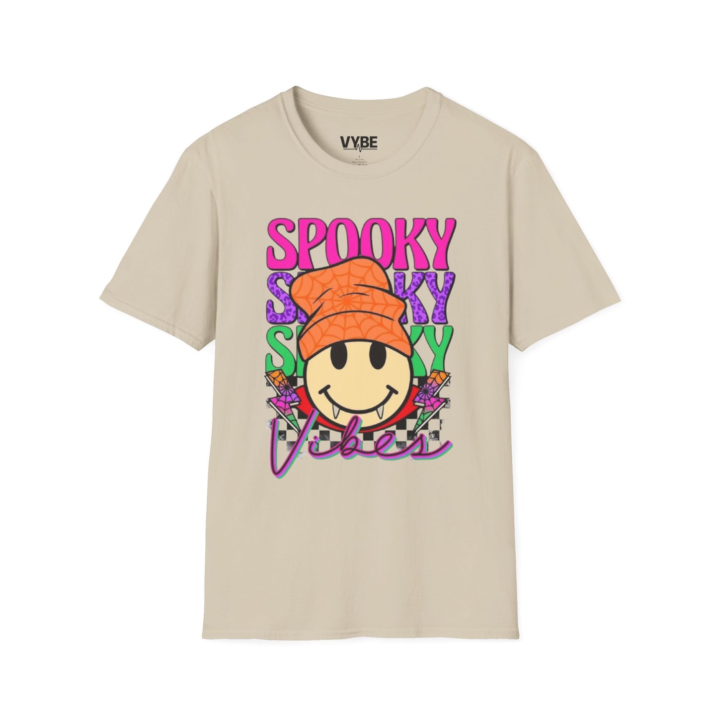 Halloween- Spooky Vibes T-Shirt, Colorful Halloween Shirt, Cute Gift - VYBE Shop