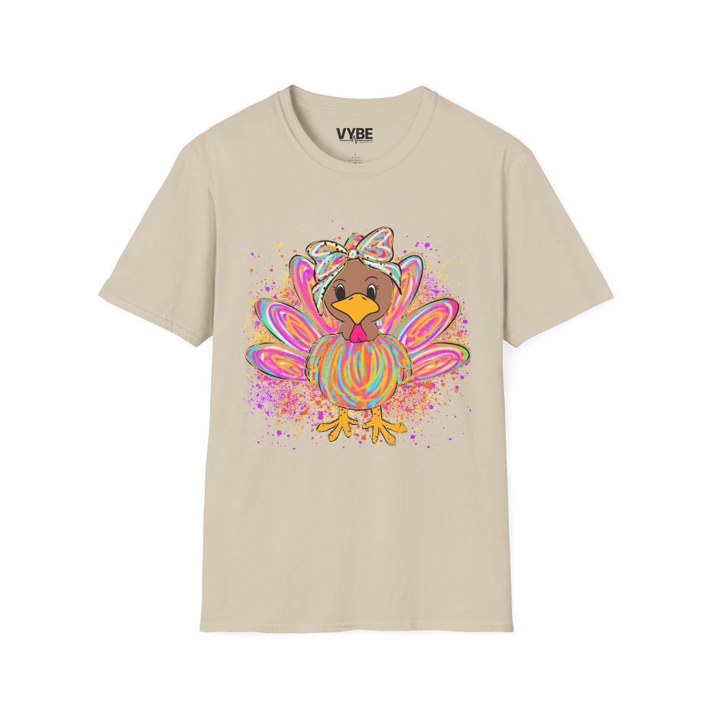 Colorful Turkey T-Shirt - VYBE