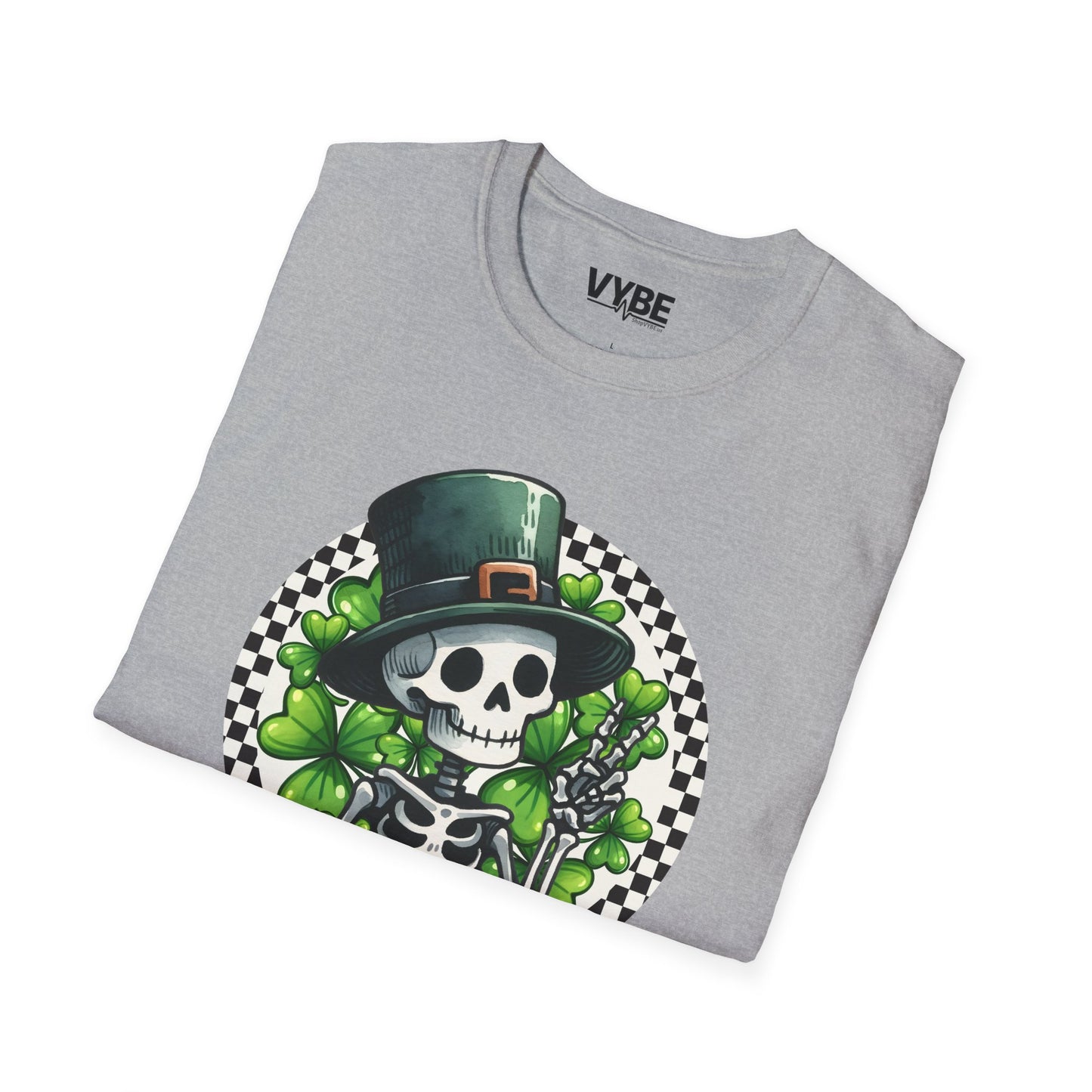 Feeling Lucky Skeleton St. Patrick's Day T-Shirt - VYBE