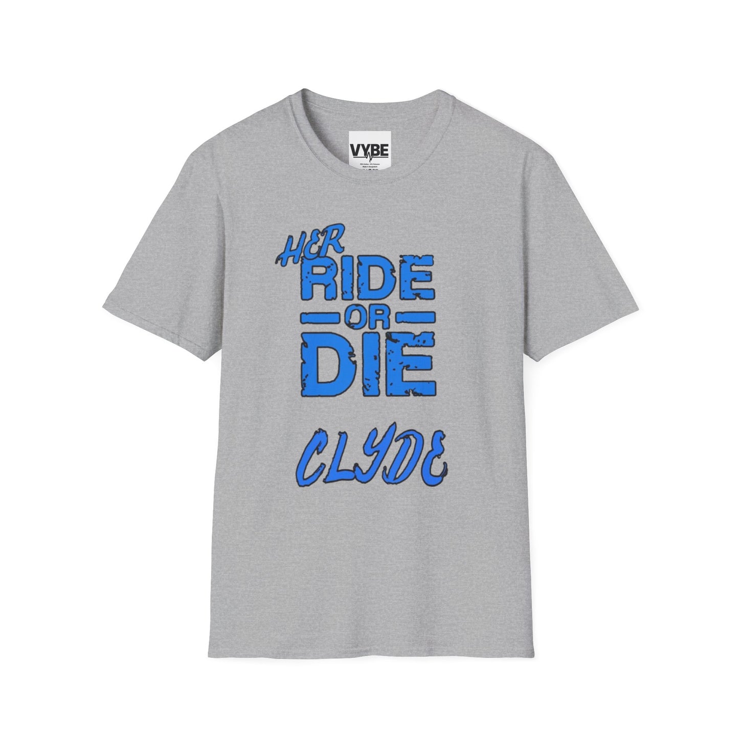 Ride or Die Clyde T-Shirt - VYBE Shop