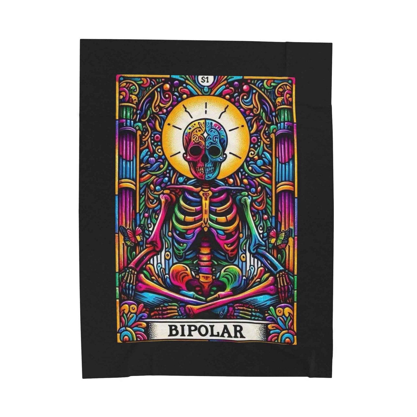 Tarot Bipolar Plush Blanket